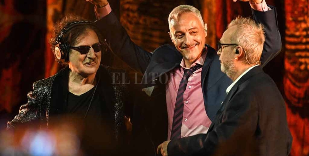 Inesperado reencuentro de Serú Girán en el Teatro Colón