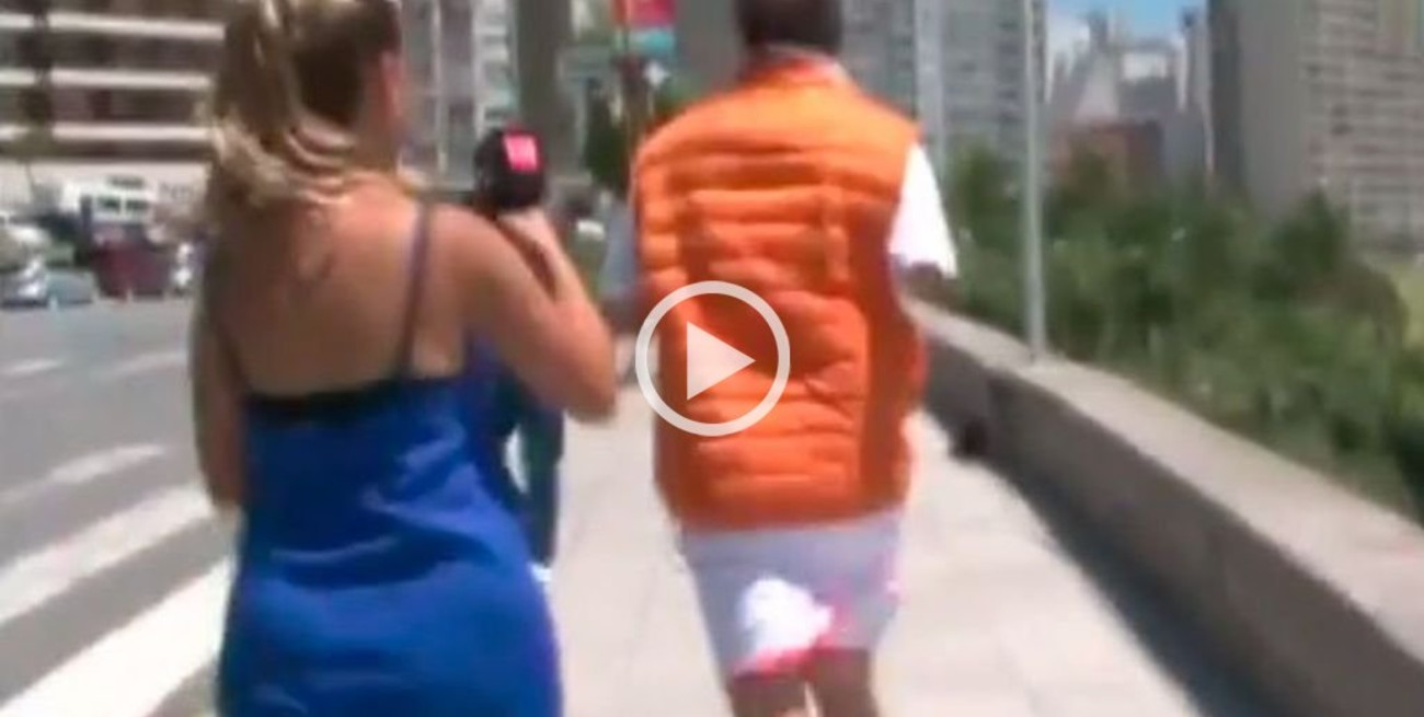 A Daniel Scioli le preguntaron por Gisela Berger y salió corriendo 