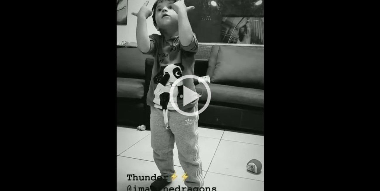 Video: Mateo Messi cantó Imagine Dragons y fue viral en las redes