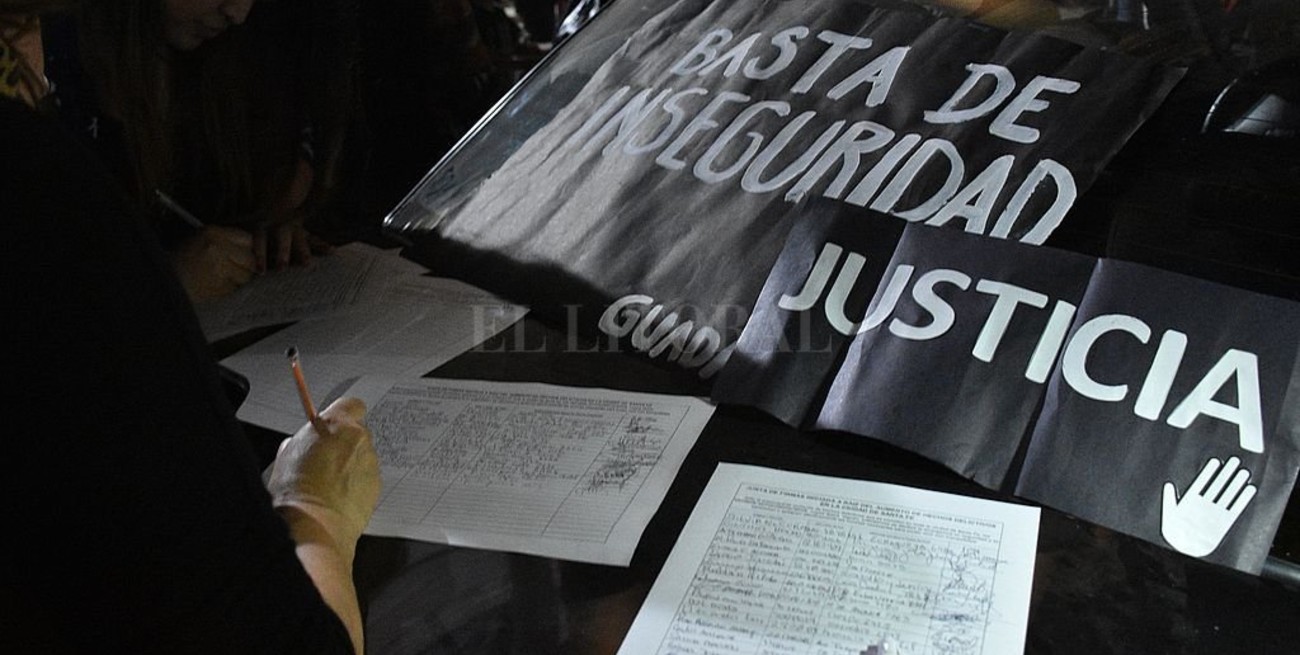 Manifestaciones simultáneas en reclamo por la falta de seguridad