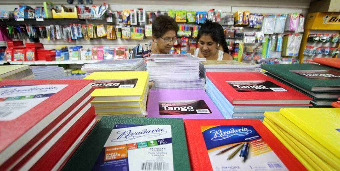 Hay artículos de librería en el Programa de Precios Cuidados