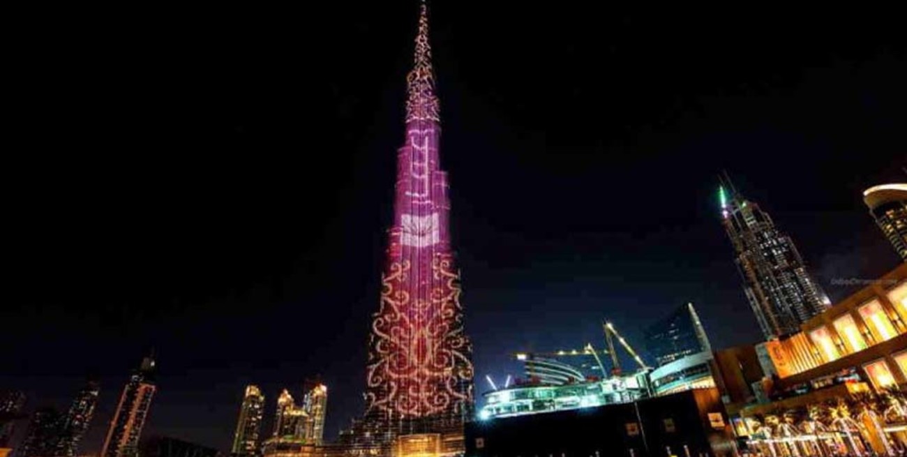 En Dubai, recibieron el 2018 sin usar un gramo de pirotecnia