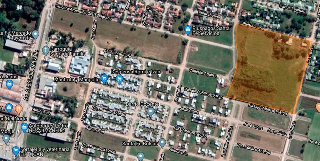 La policía evitó una segunda usurpación en el norte de la ciudad