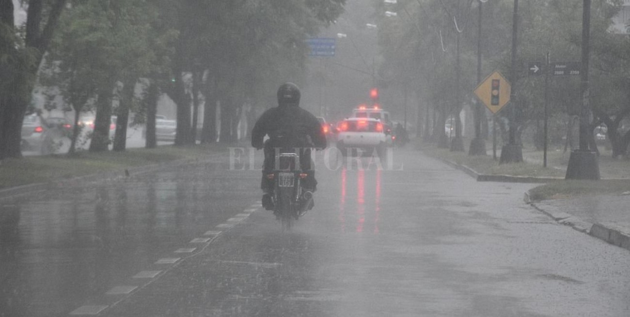 Sigue vigente un alerta por lluvias y tormentas fuertes