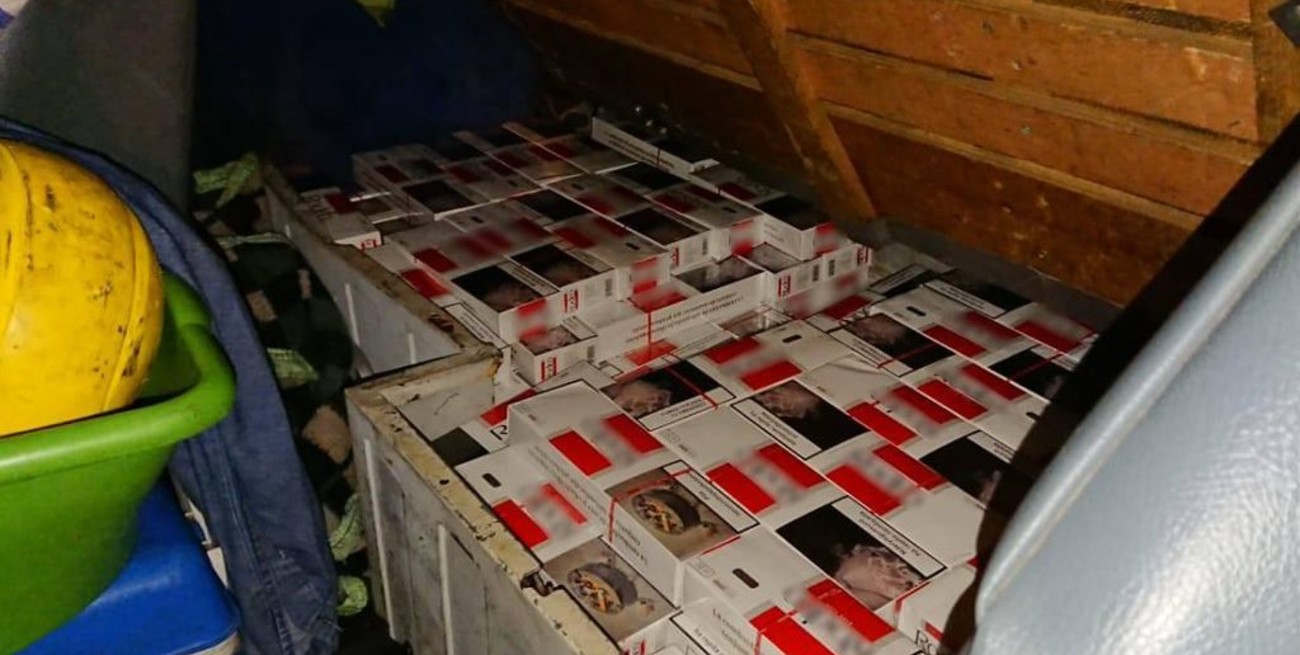 Secuestraron más de 8.000 atados de cigarrillos de contrabando