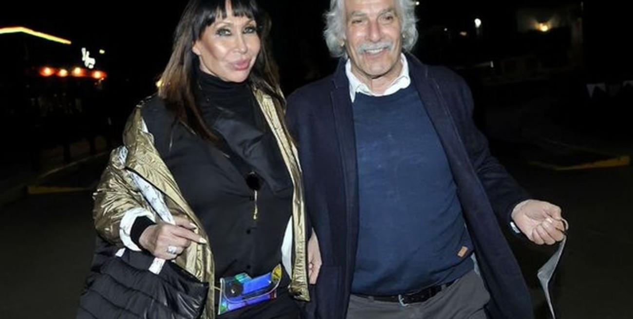 Se "casaron" Moria Casán y Pato Galmarini