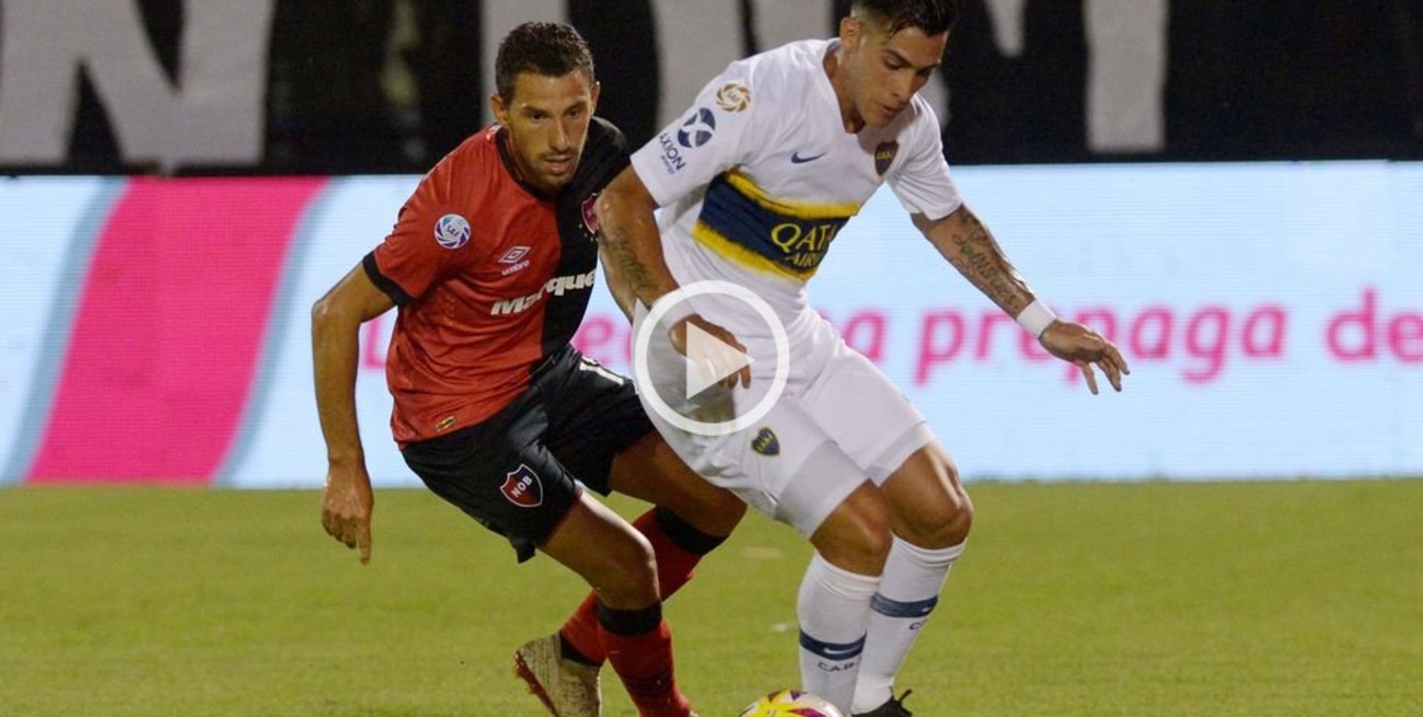 En la vuelta de Maxi Rodríguez, Newell's y Boca igualaron 1 a 1