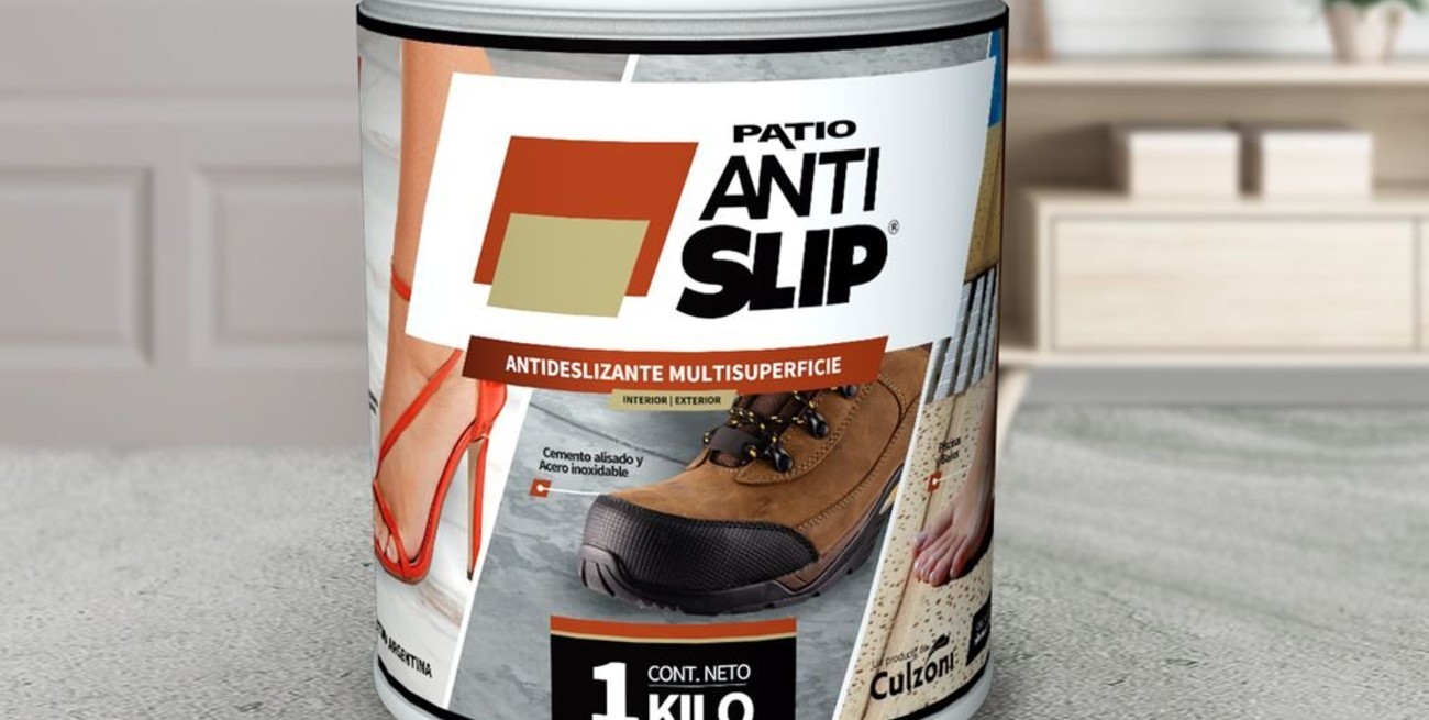 Patio Antislip: un antideslizante para todas las superficies