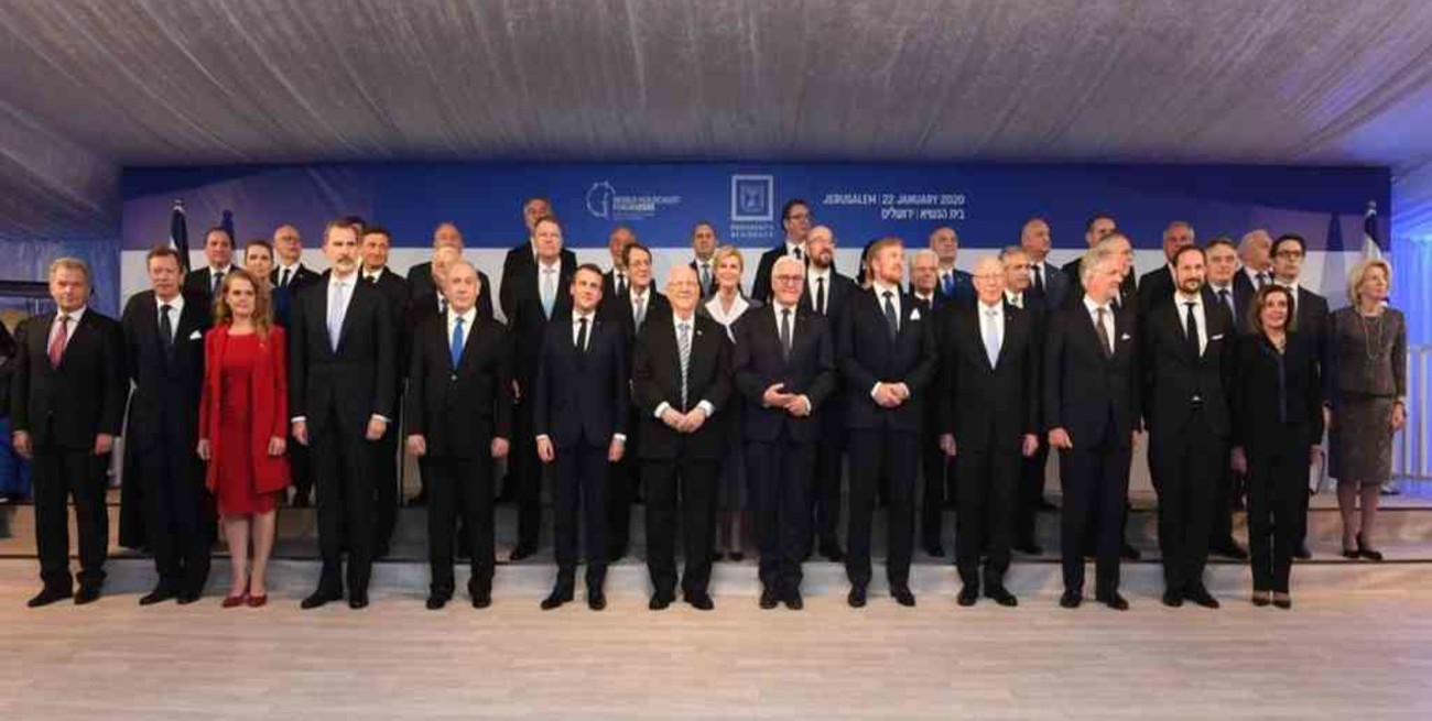 Líderes mundiales se reúnen en Jerusalén para recordar a las víctimas del Holocausto