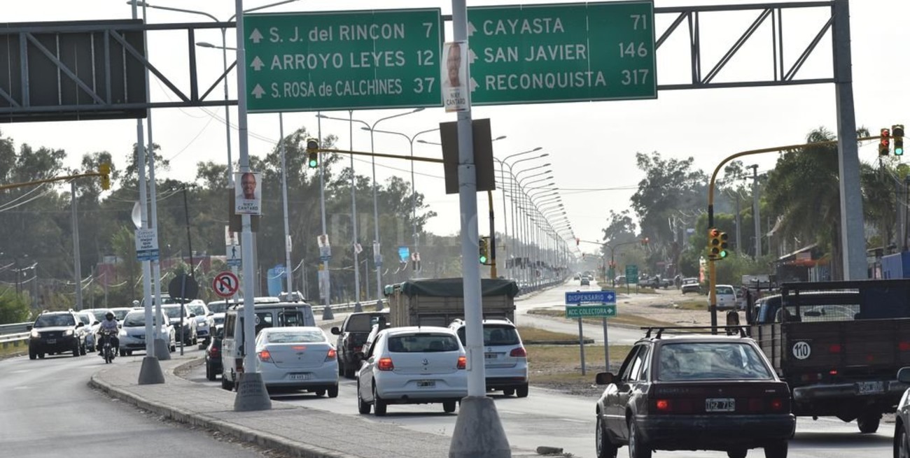 Desvíos en Ruta 1 por obras de mejoras en la semaforización 
