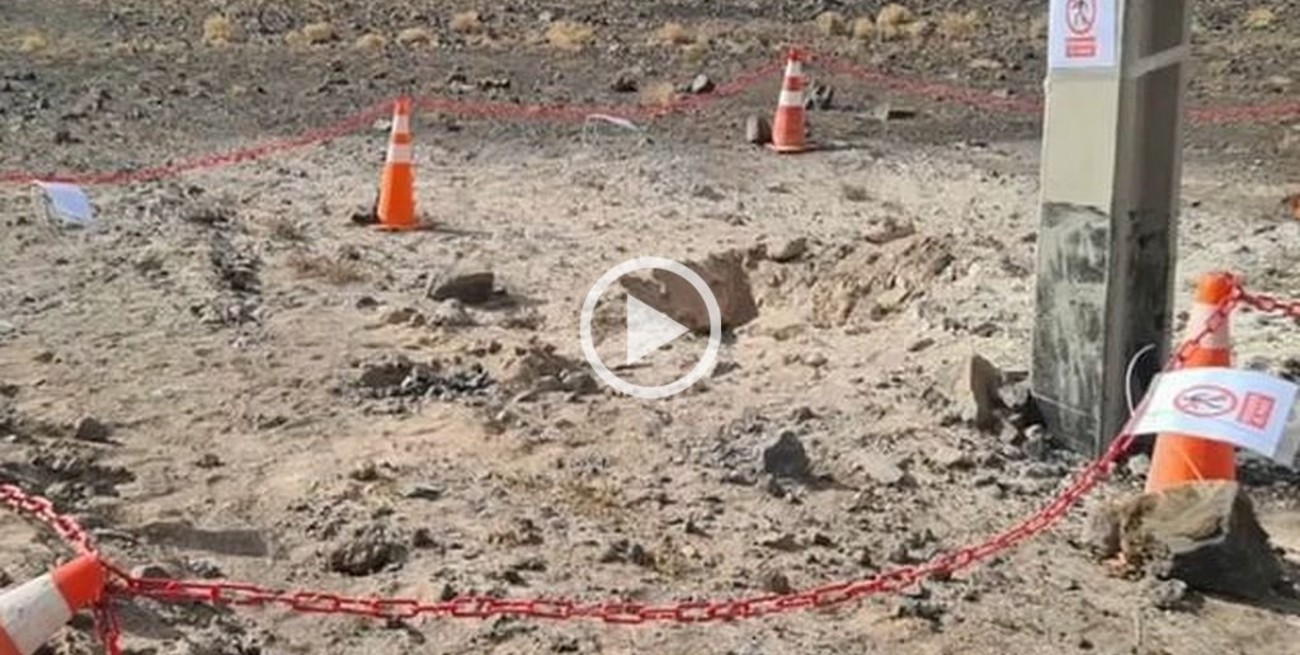 Investigan si un misterioso objeto hallado en el desierto de Antofagasta "vino del espacio"
