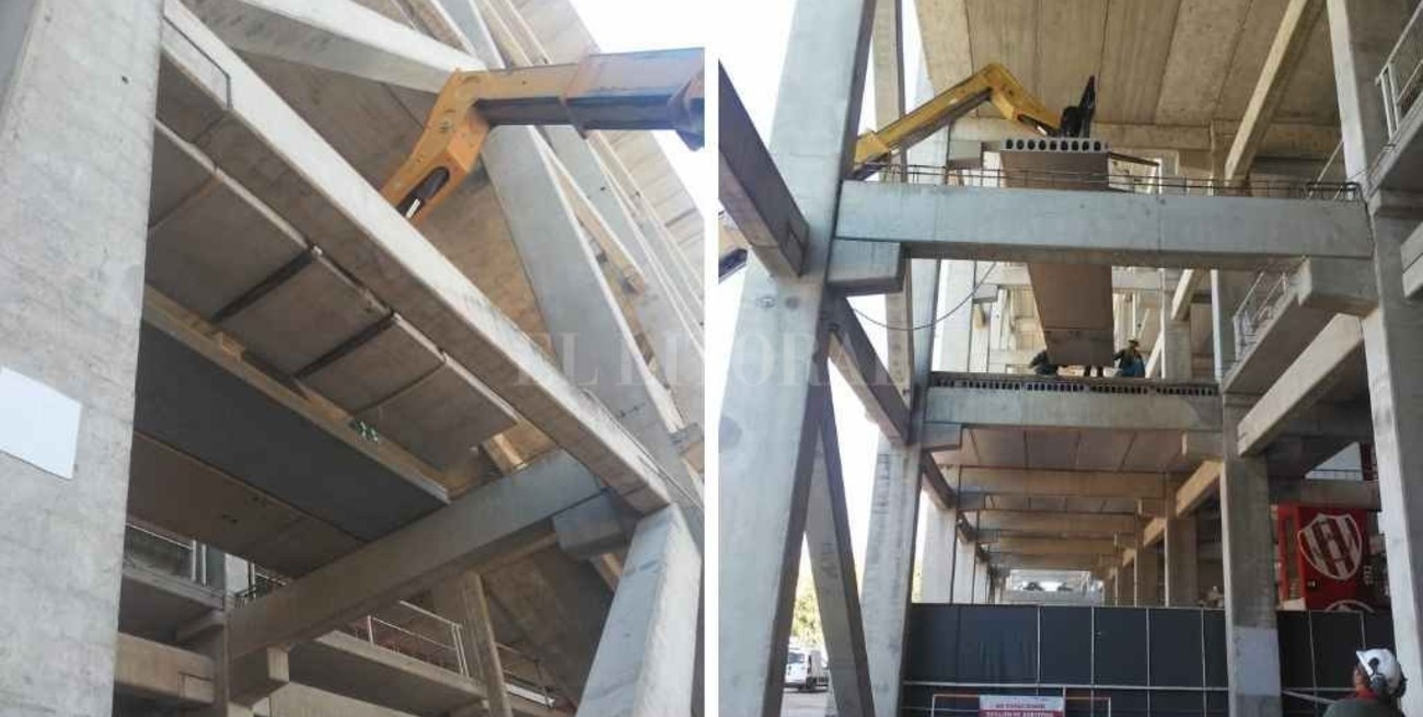 Unión montó el entrepiso de su  imponente tribuna: ¿nace el Museo?