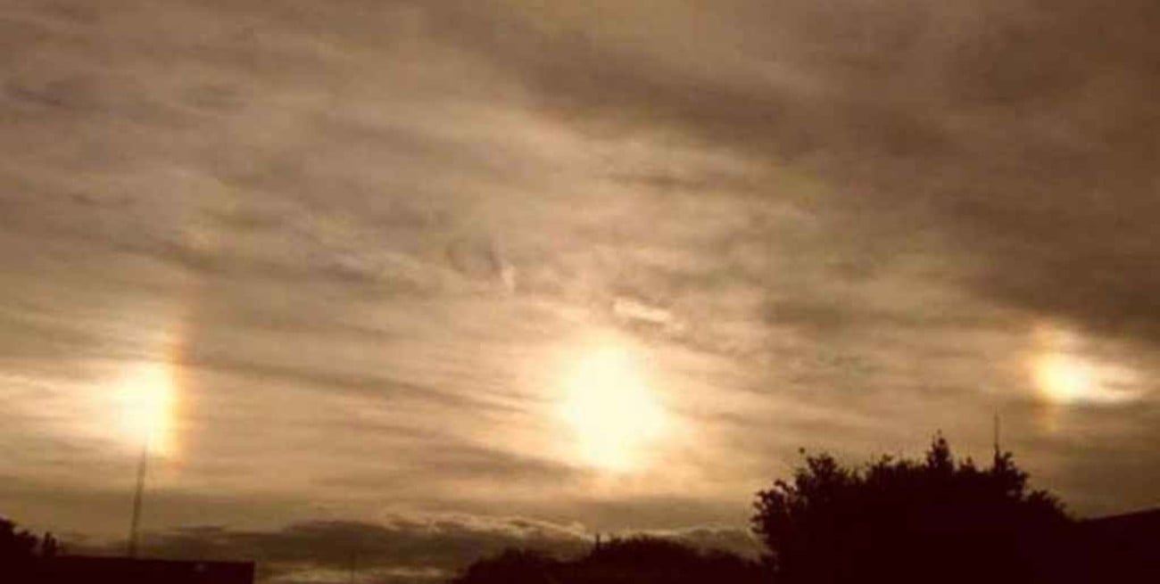 Santiago del Estero: una ciudad amaneció con "tres soles" en el cielo