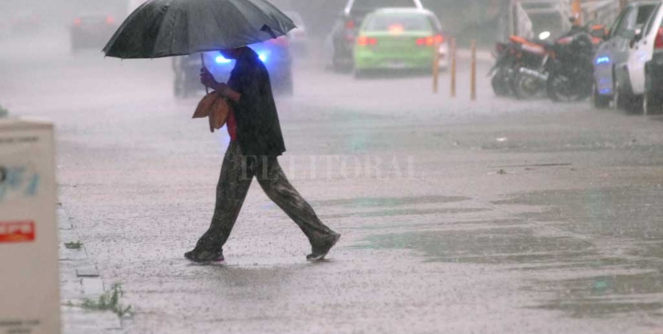 Advertencia del SMN: Lunes y martes podría llover el promedio mensual de diciembre