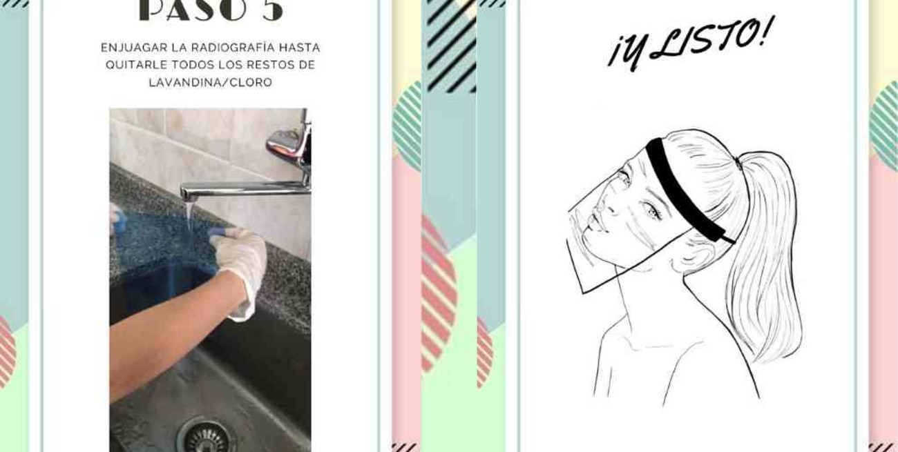 Alumnos del IES realizaron tutoriales para crear elementos de protección 