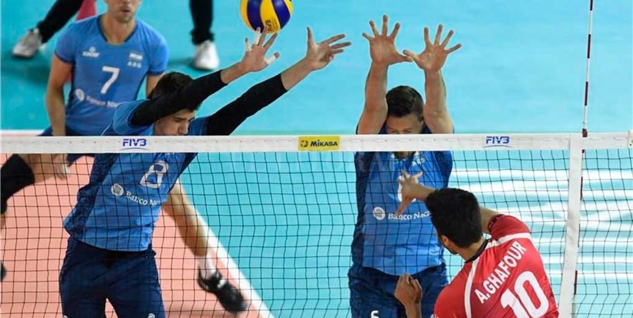 Vóley: Argentina cayó ante Irán