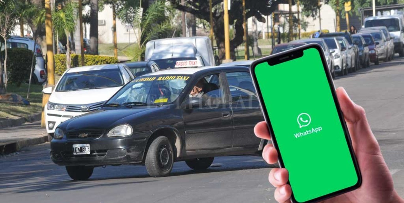 En Santa Fe también se puede pedir un taxi por WhatsApp