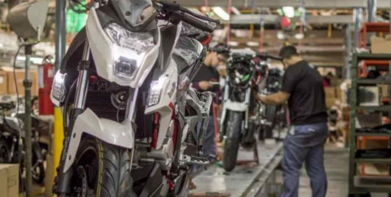 Otro derrumbe: la venta de motos