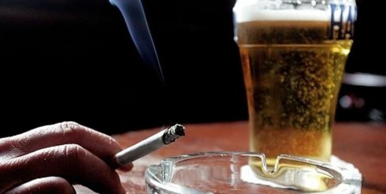 Subió consumo de alcohol, tabaco y estupefacientes en contexto de aislamiento