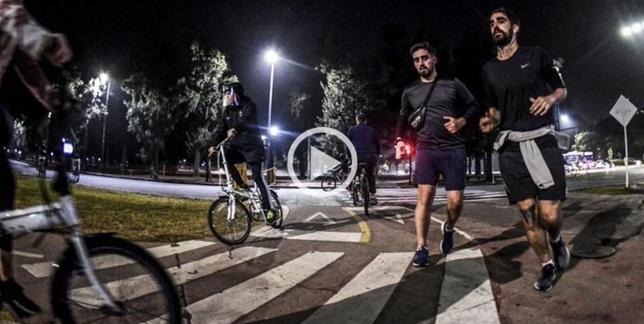 Los corredores invadieron Palermo en el primer día de habilitación 