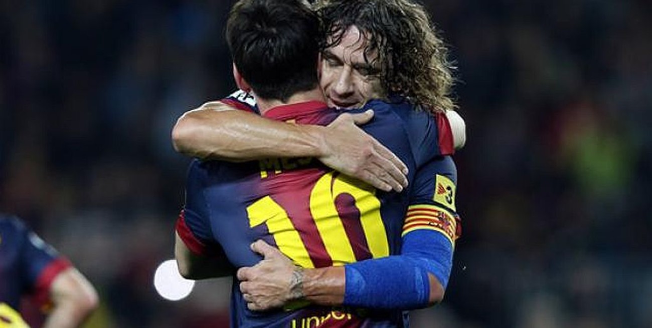 Carles Puyol apoyó a Messi