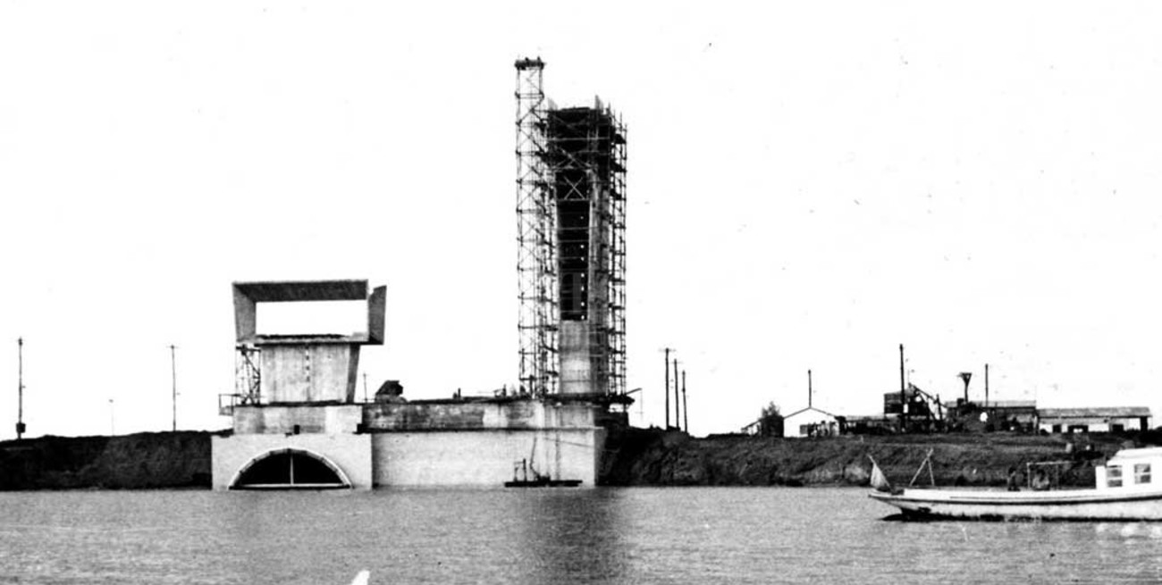 En fotos: así fue la construcción del Túnel Subfluvial