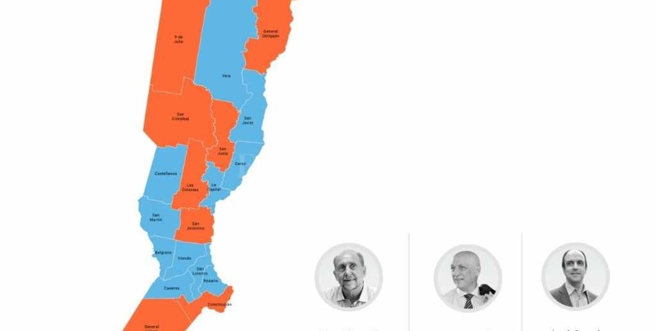 En Santa Fe, el PJ ganó en 11 de los 19 departamentos