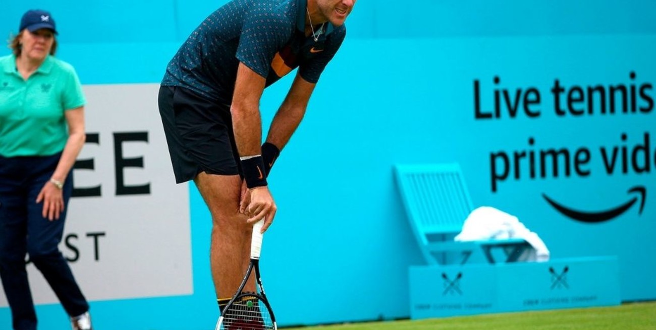 Del Potro fue operado hoy en Suiza de la rodilla por tercera vez