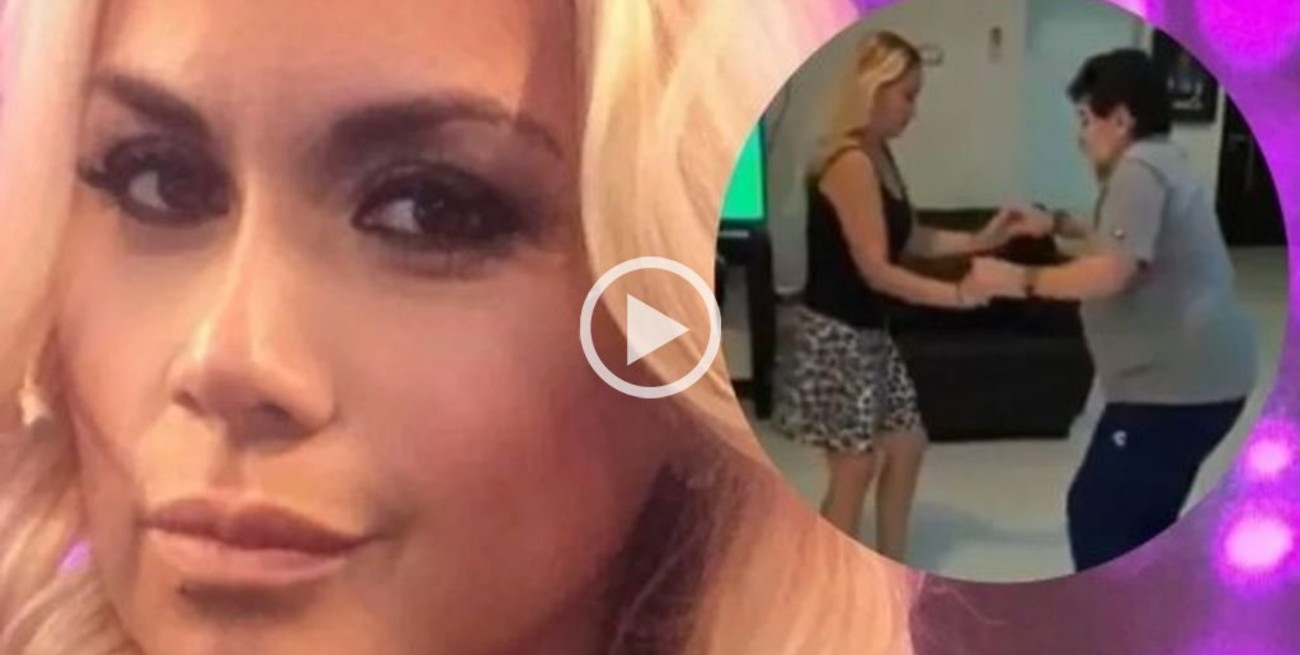 Verónica Ojeda se refirió al polémico video donde se ve a Maradona bailando al ritmo de Los Palmeras