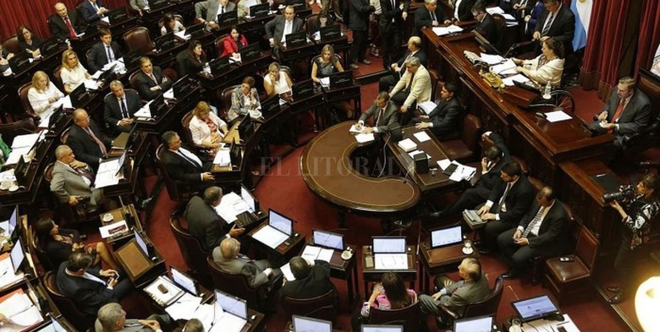 La escasa representación juvenil  se profundiza en la Cámara Alta