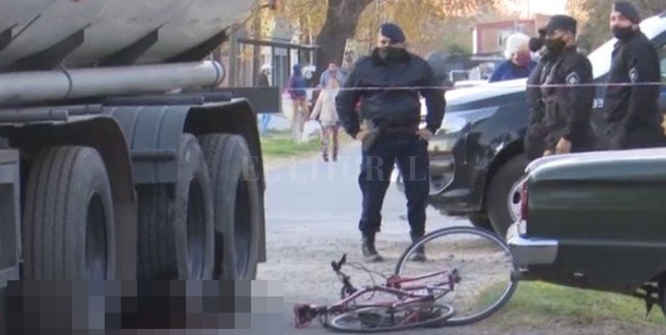 Un hombre murió tras ser aplastado por un camión cisterna en Rosario