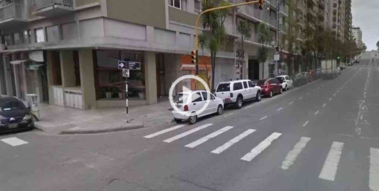 Video: una nena fue atropellada por un chico de 15 años en Mar del Plata
