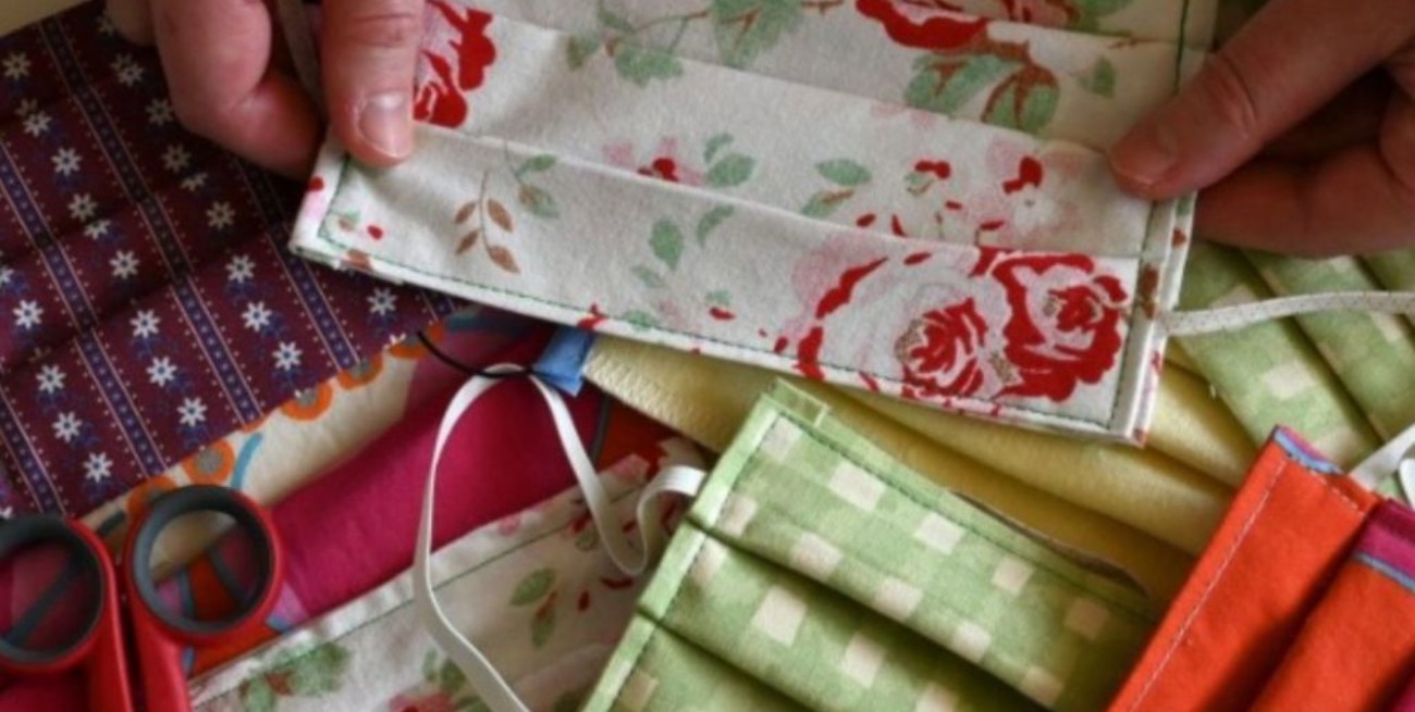 Conicet establece cinco requisitos para los barbijos caseros