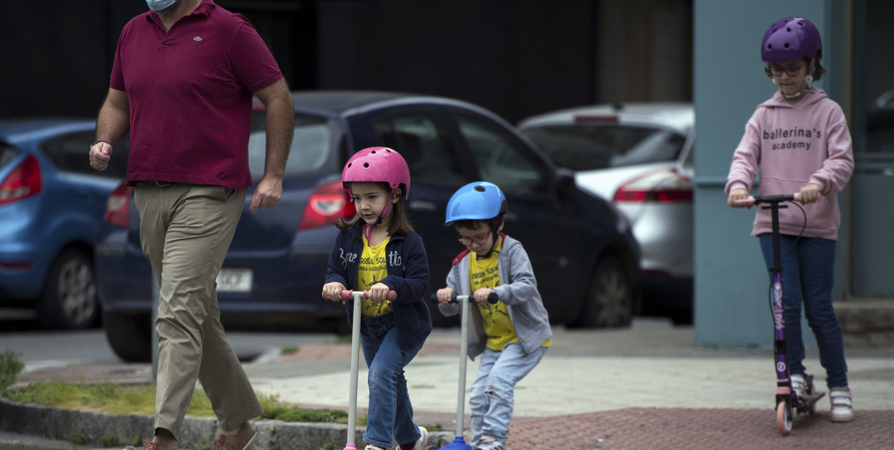 Millones de niños salieron a la calle en España 