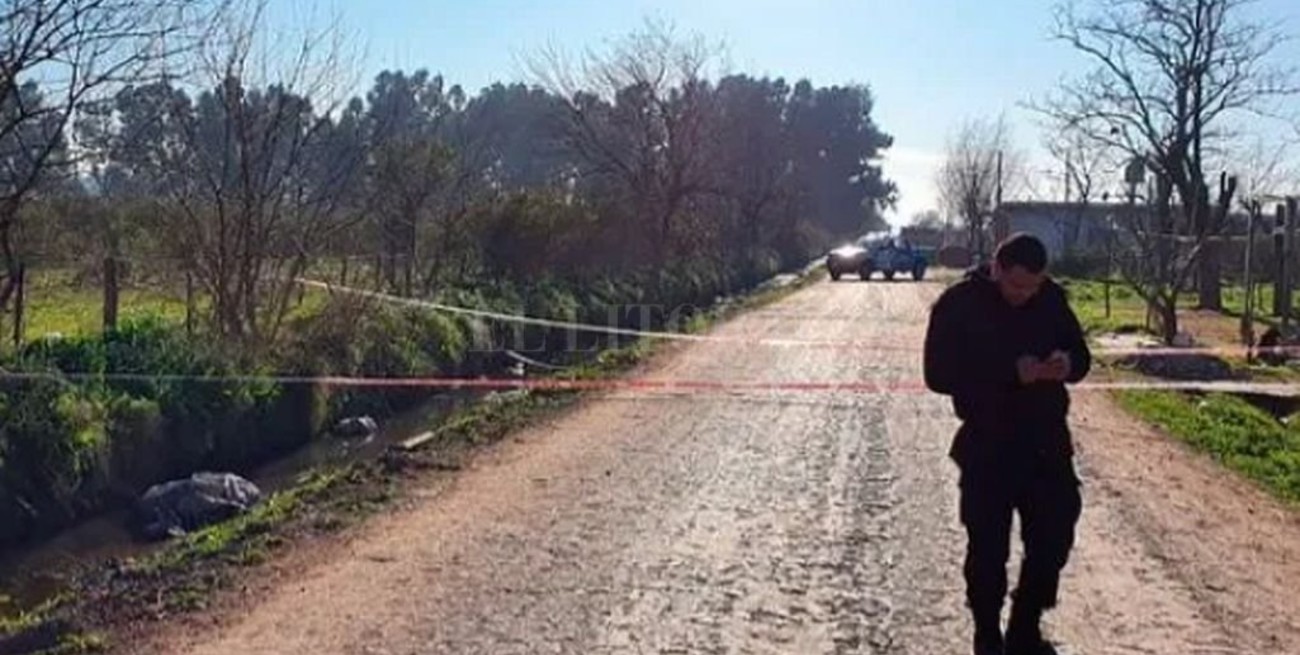 Hallaron el cadaver de una mujer dentro de una bolsa de arpillera