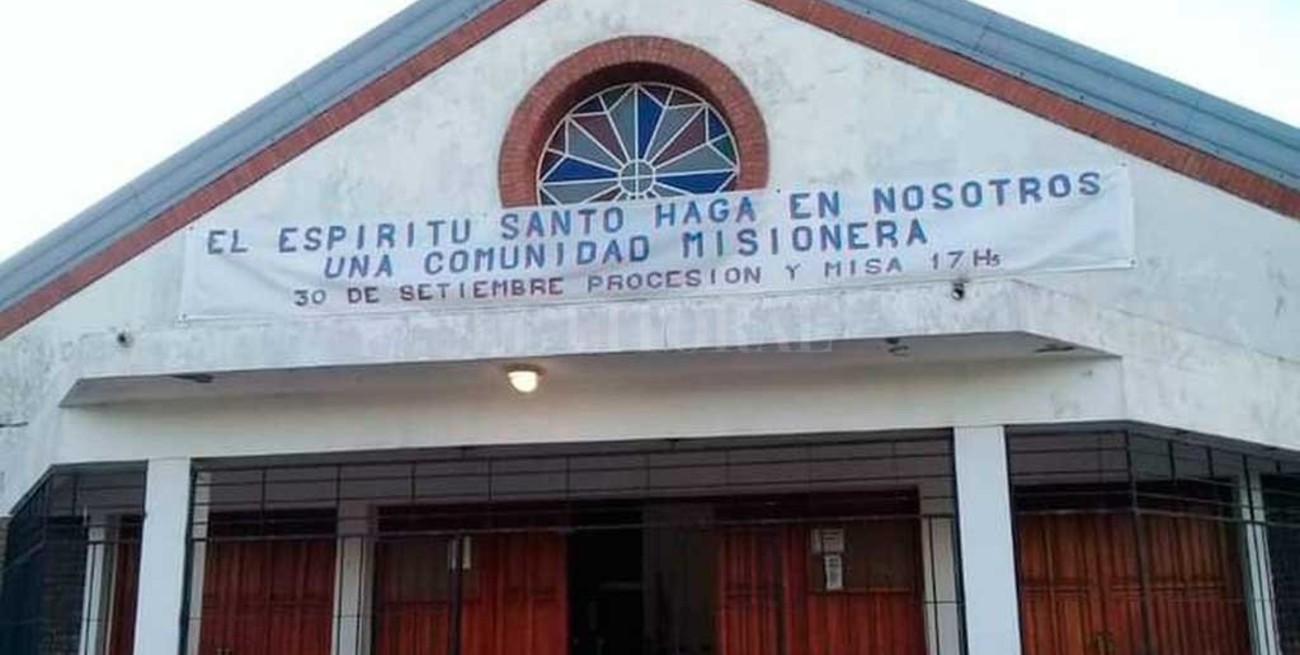 Robo y vandalismo en la   parroquia San Jerónimo de barrio Centenario