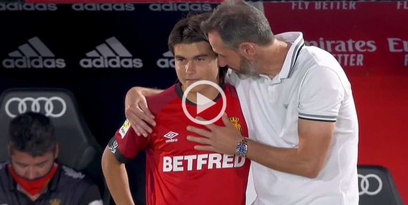 El argentino Luka Romero hizo historia al debutar con 15 años en la liga española