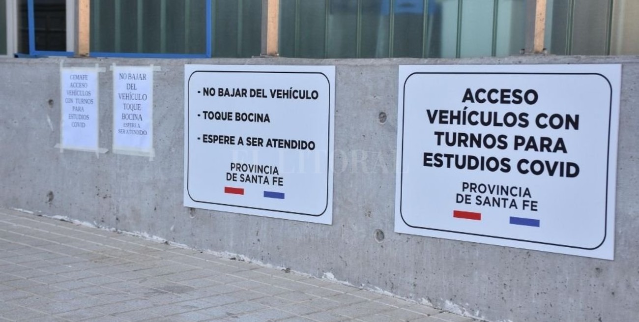 Cemafe: se hicieron 280 testeos desde los autos y amplían esta modalidad en el sur