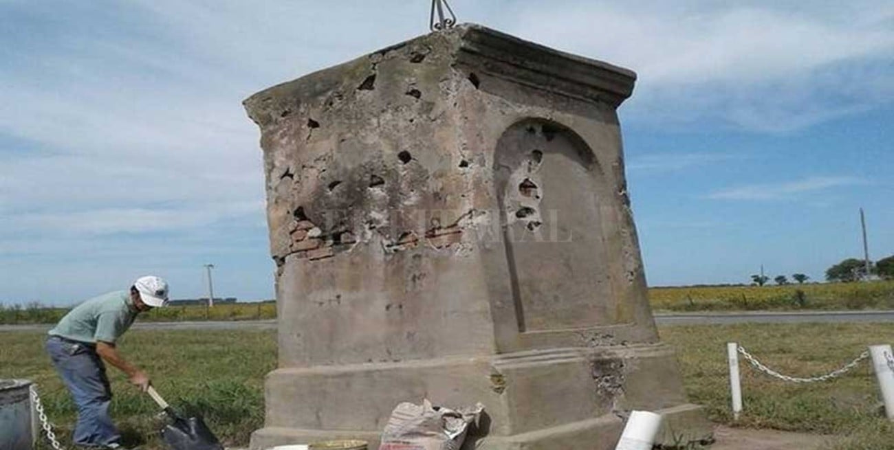 Repondrán imágenes en el Pilar de la Fe 