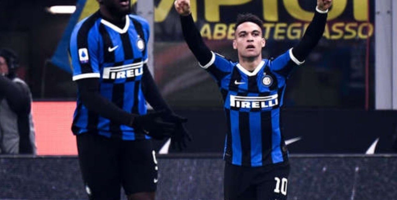 Inter, con un gol de Lautaro Martínez, venció a Torino y alcanzó a Lazio en el segundo lugar