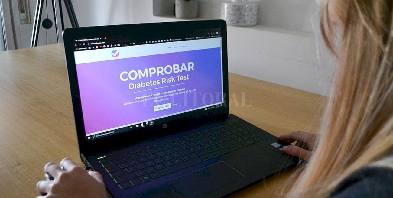 Un test on line permite saber el riesgo de tener diabetes dentro de los próximos 10 años