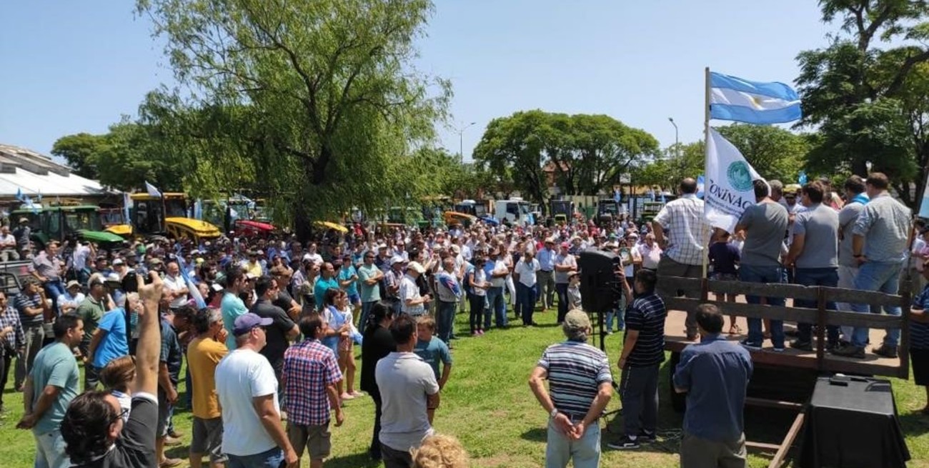 "No queremos que nos saqueen más", el pedido de los productores en los tractorazos