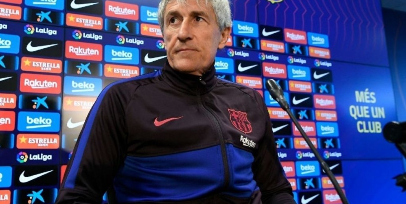 Quique Setién llevaría al Barça a los tribunales