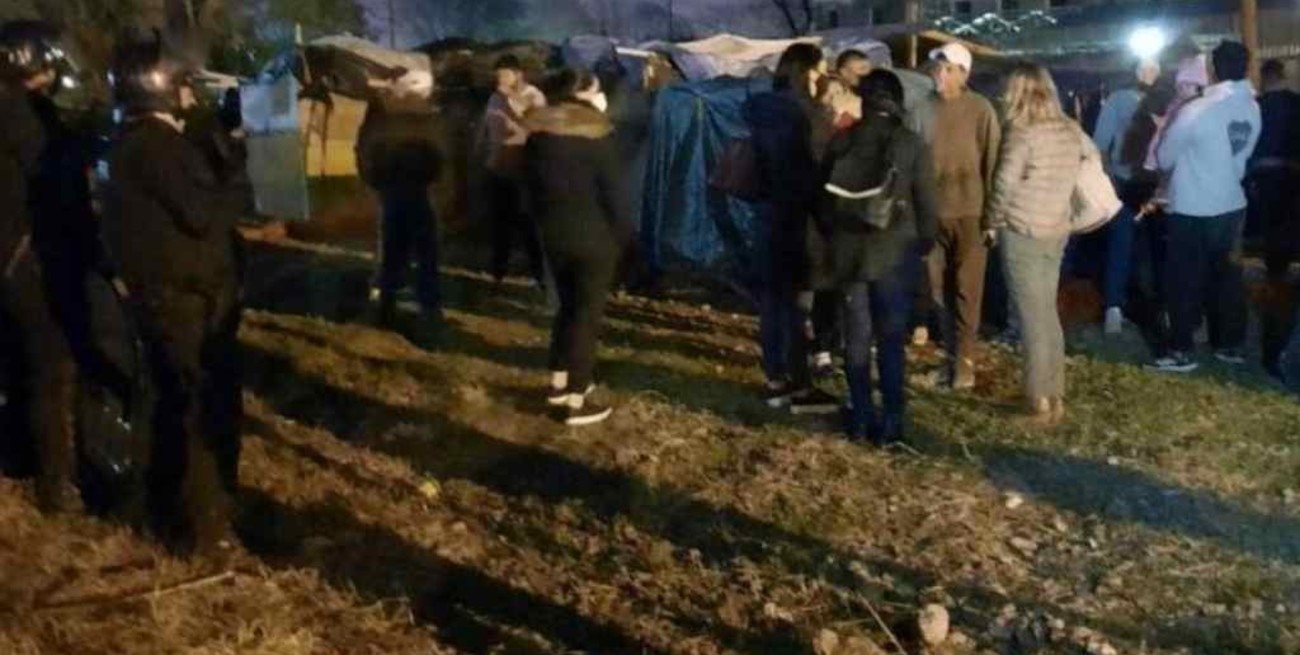 Un grupo de personas intentó ocupar terrenos de una bodega en Mendoza pero fue desalojado