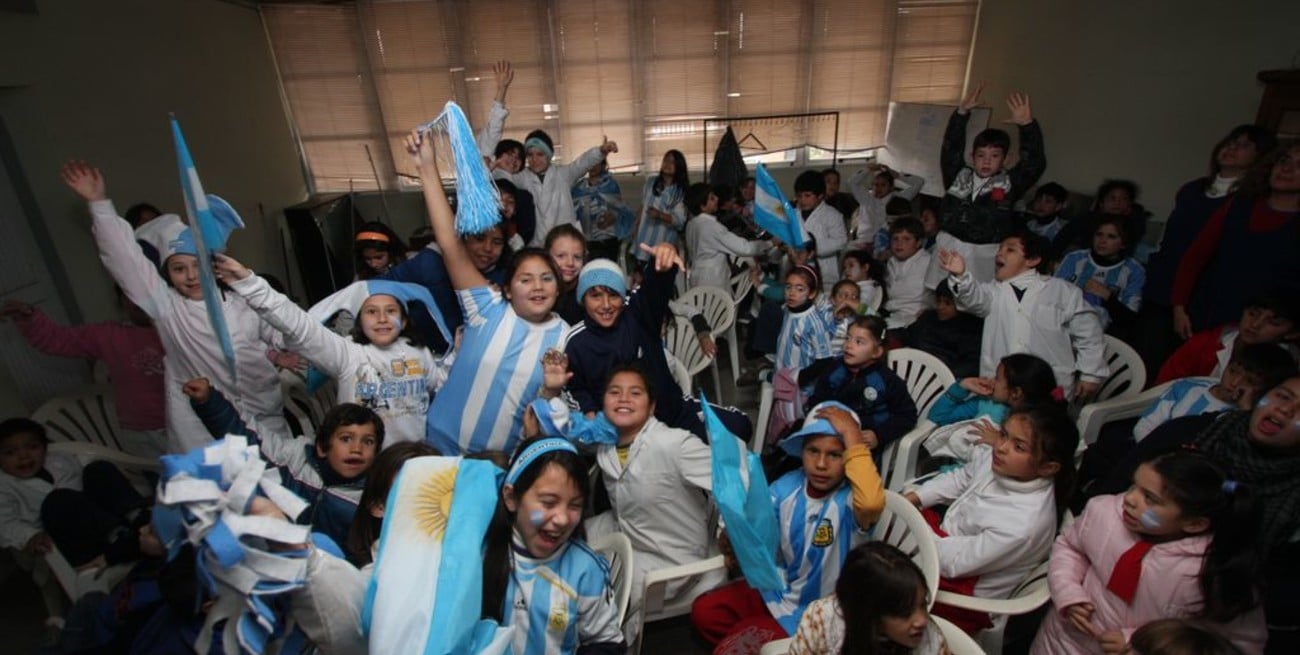 Argentina tercera del grupo D en inclusión y calidad educativa
