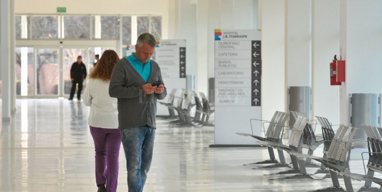 El sábado hubo un simulacro de traslado del hospital Iturraspe al nuevo edificio