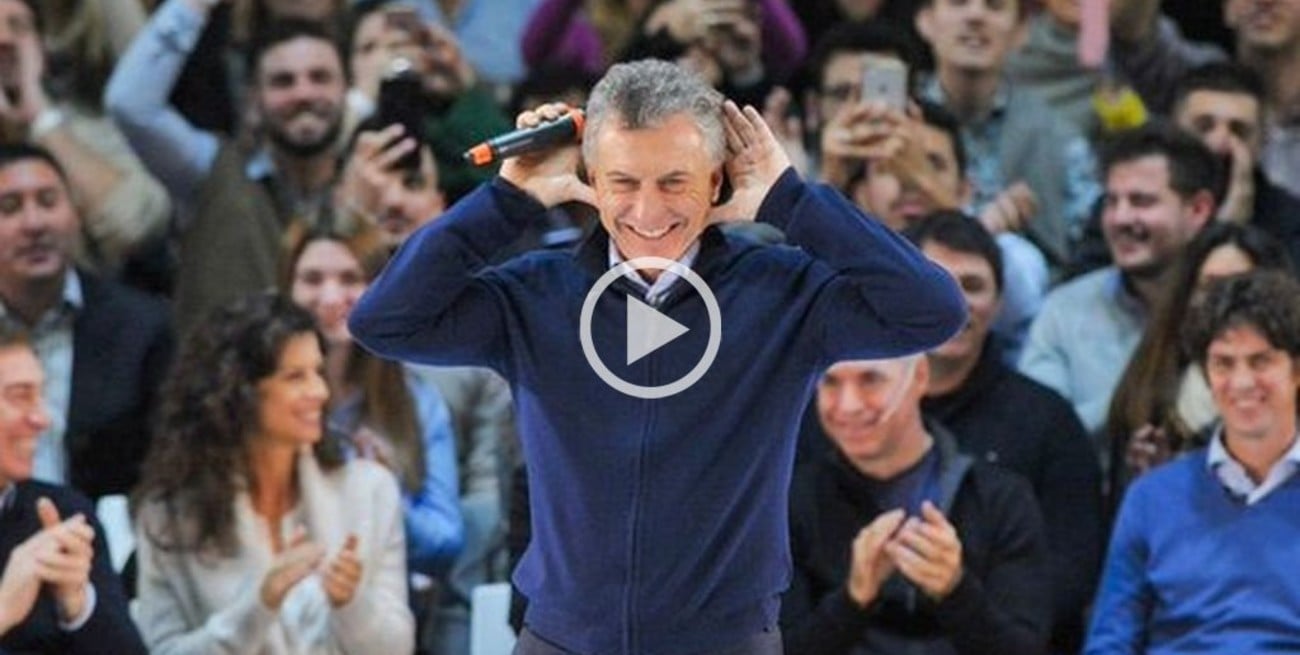El grito de Macri que se hizo viral en el cierre de campaña: "No se inunda más, carajo"