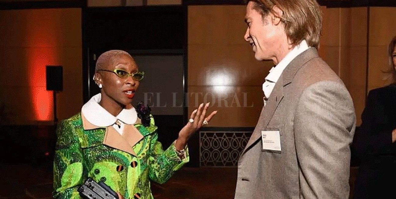 Almuerzo de los nominados a los Oscar: Brad Pitt se puso un gafete con su nombre