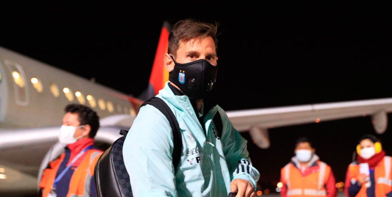 Eliminatorias Sudamericanas: la Selección Argentina ya está en La Paz