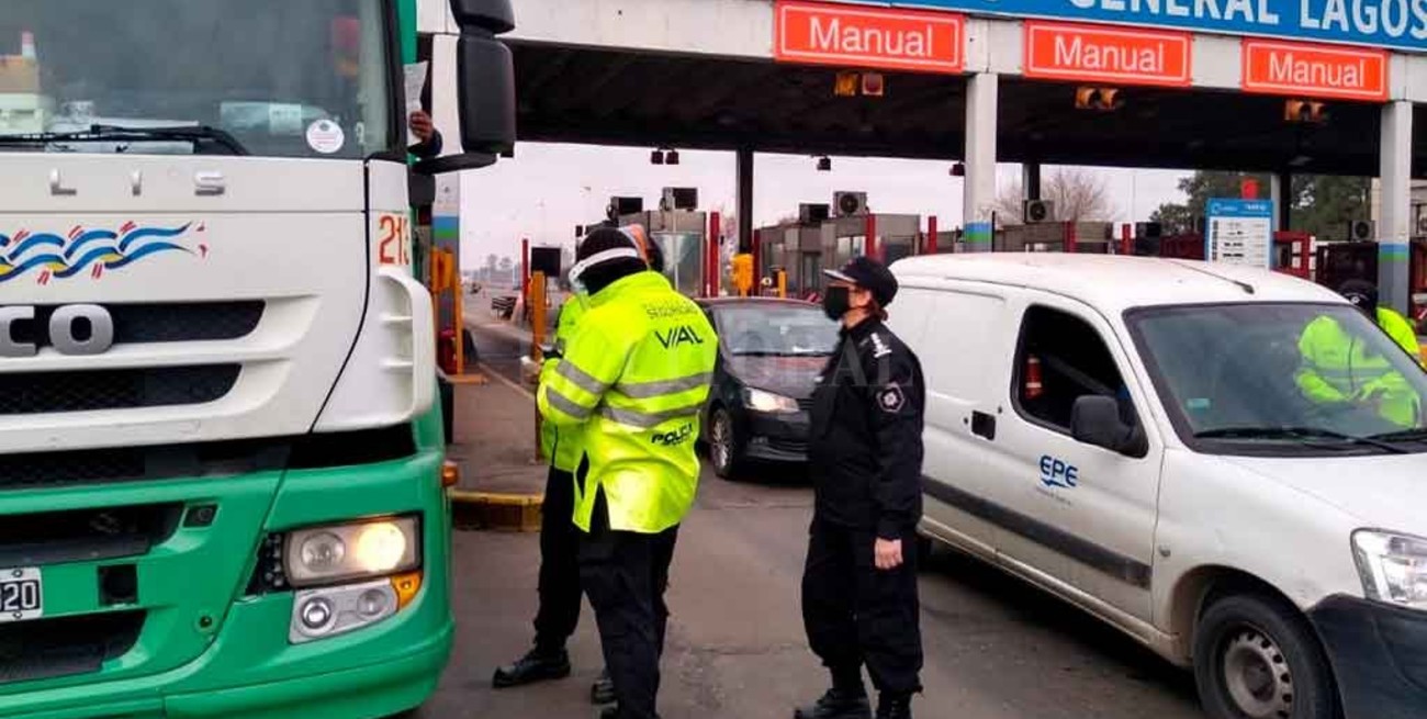 Refuerzan controles en  rutas del sur provincial